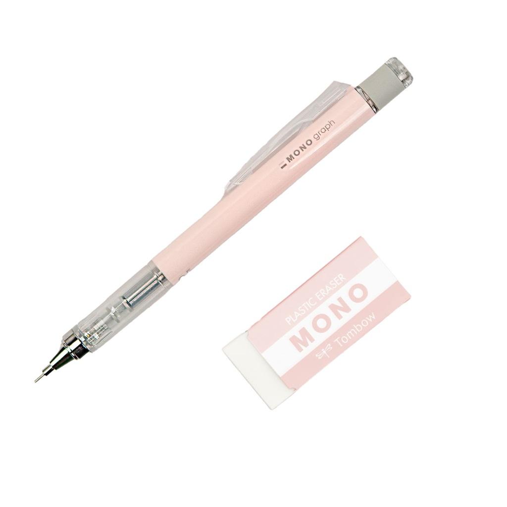 Ołówek automat, Mono Graph 0,5mm pastel gumka