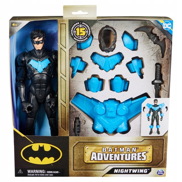 Batman figurka Nightwing 30 cm z wyposażeniem - figurka