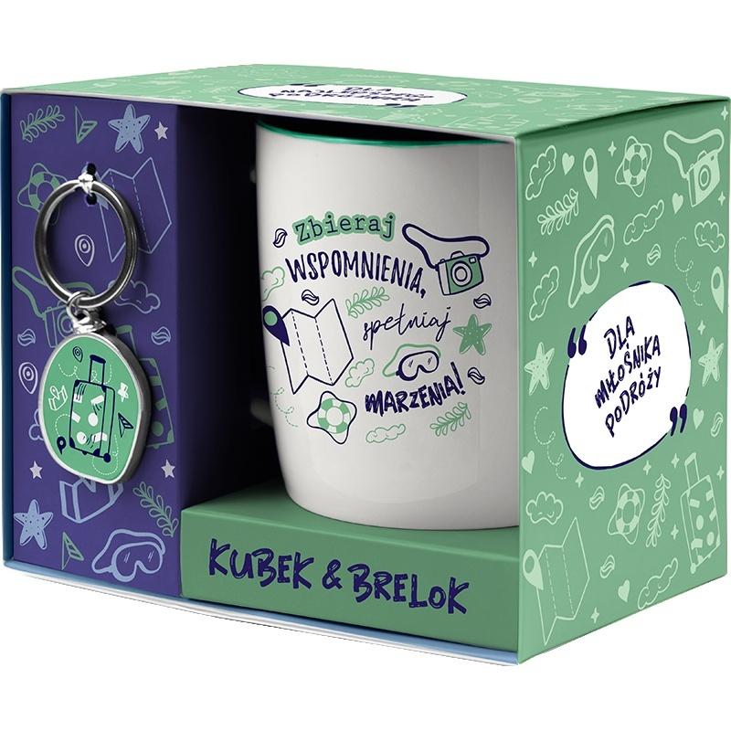 Zestaw prezentowy dla Miłośnika Podróży - kubek