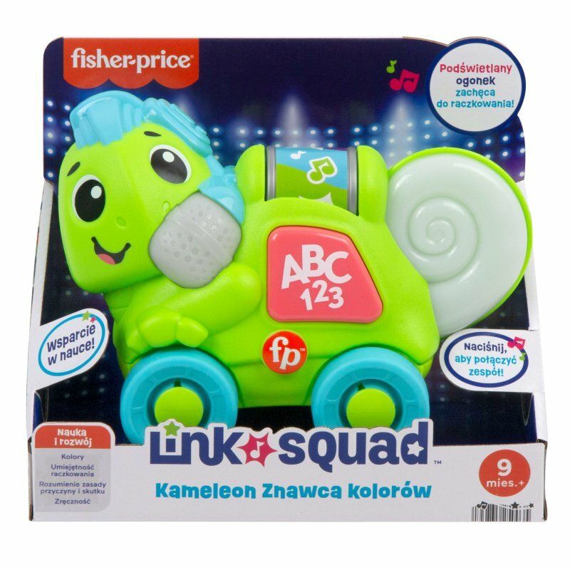 Fisher Price Link Squad Kameleon Znawca kolorów - zabawka