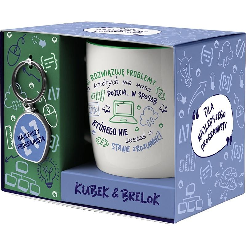 Zestaw prezentowy dla Najlepszego Programisty - kubek