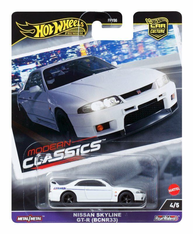 Hot Wheels Kultowe auto Nissan Skyline Hrv99 - model lub pojazd