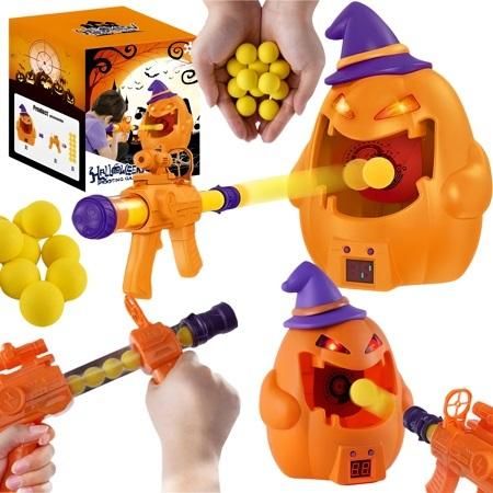 Zestaw strzelniczy z dynią - zabawka