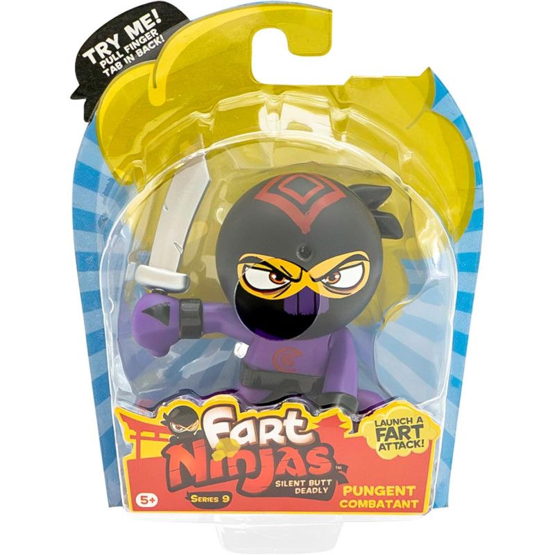 Fart Ninjas figurka z dźwiękiem Pungent Combatant - figurka