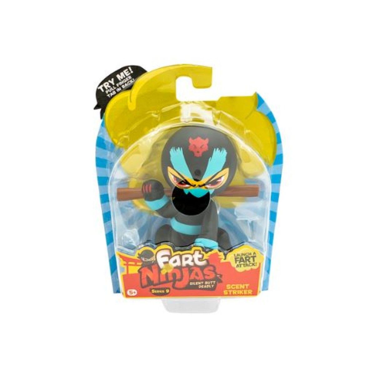 Fart Ninjas figurka z dźwiękiem Scent Striker - figurka