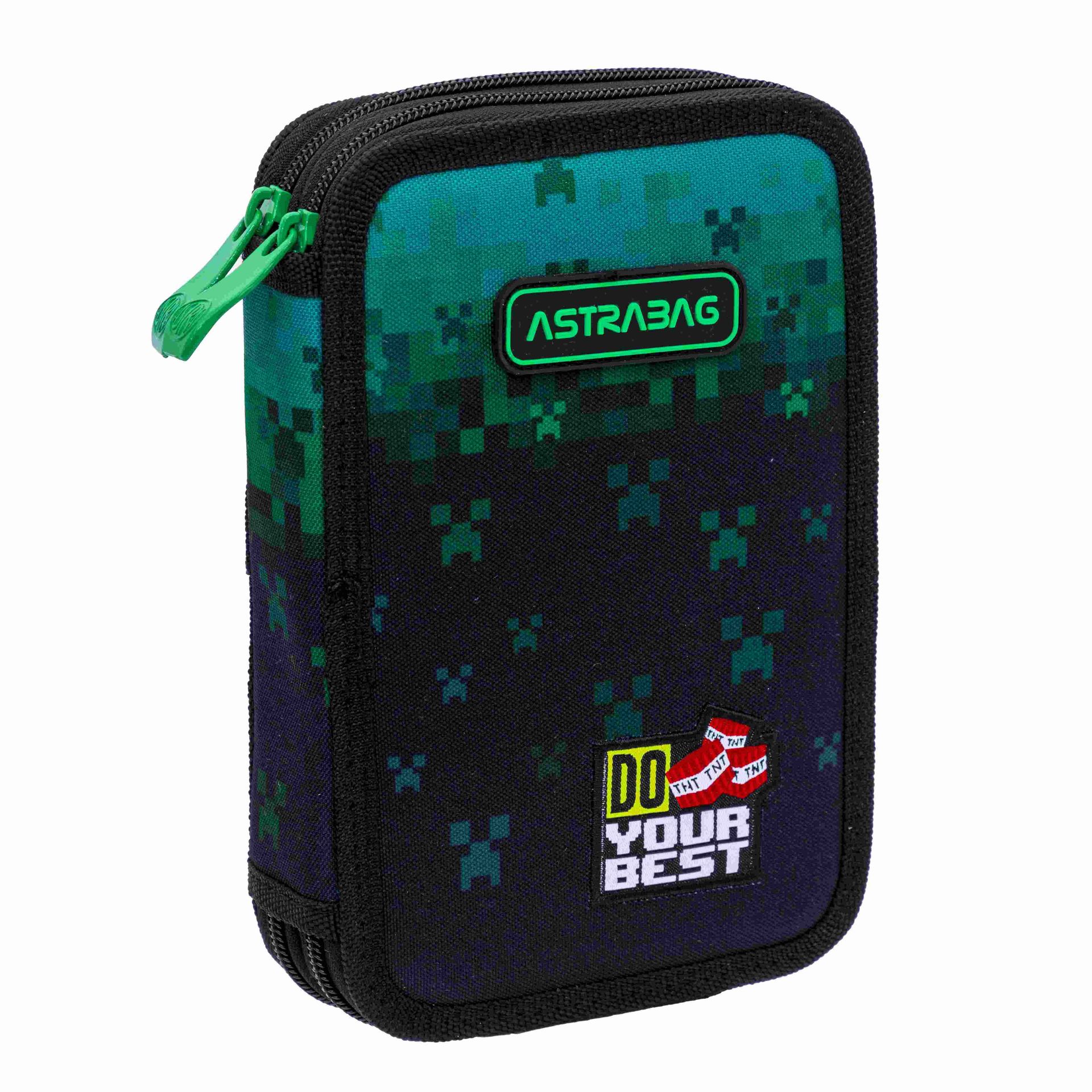 Piórnik podwójny bez wyp Astrabag Do Your Best Ac2