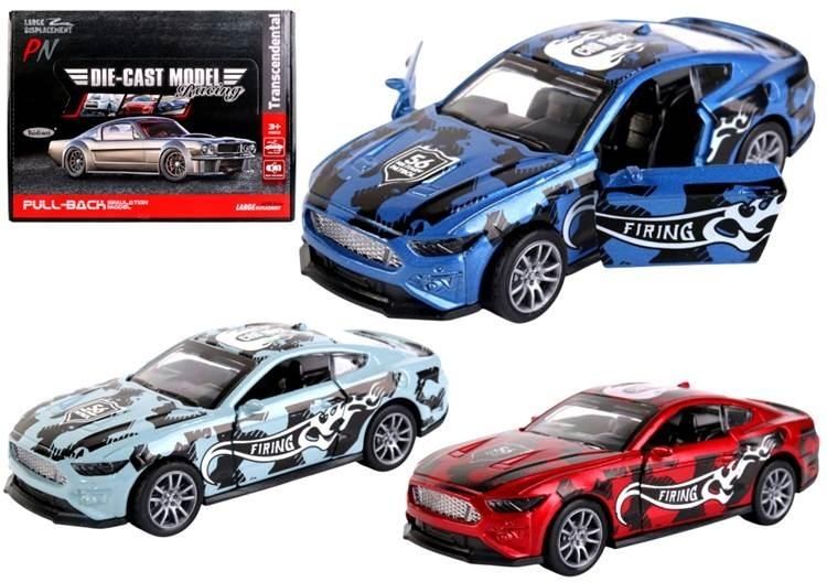 Samochód metalowy 132 napęd sport No.3 mix - model lub pojazd