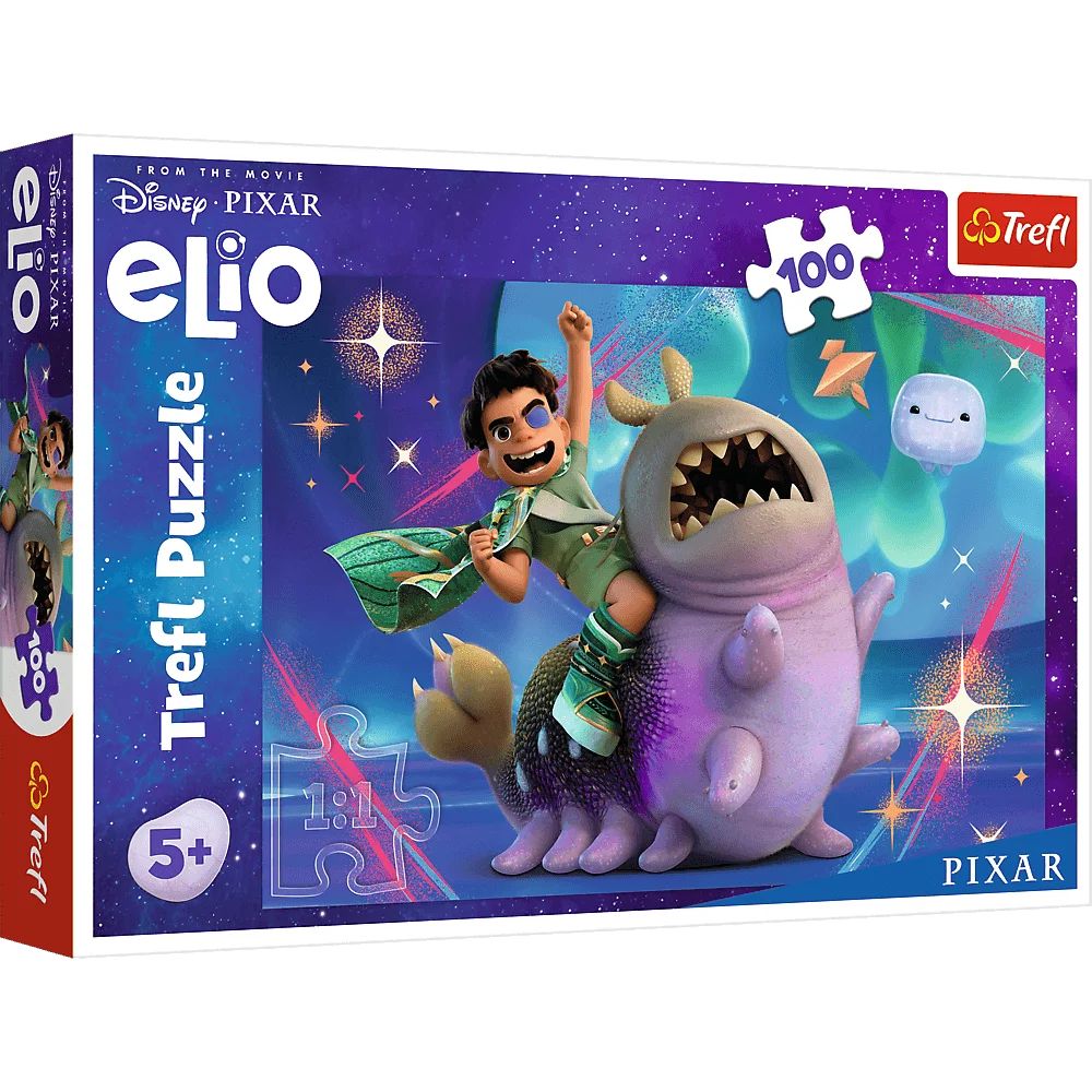 Puzzle 100 Elio i kosmiczna przygoda 16497 - puzzle