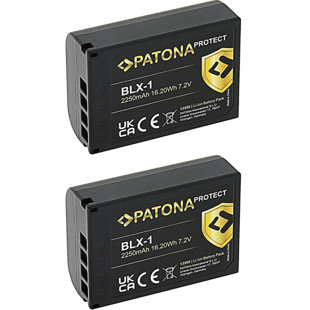 Patona Zestaw 2 PROTECT Olympus BLX-1 OM-1