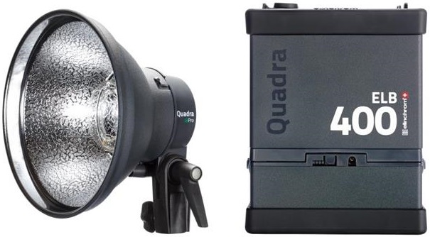 Elinchrom Zestaw ELB 400 z głowicą PRO