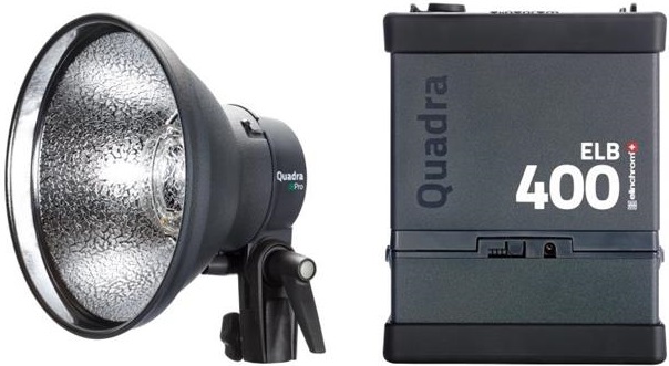 Elinchrom Zestaw ELB 400 Li-Ion z głowicą HS