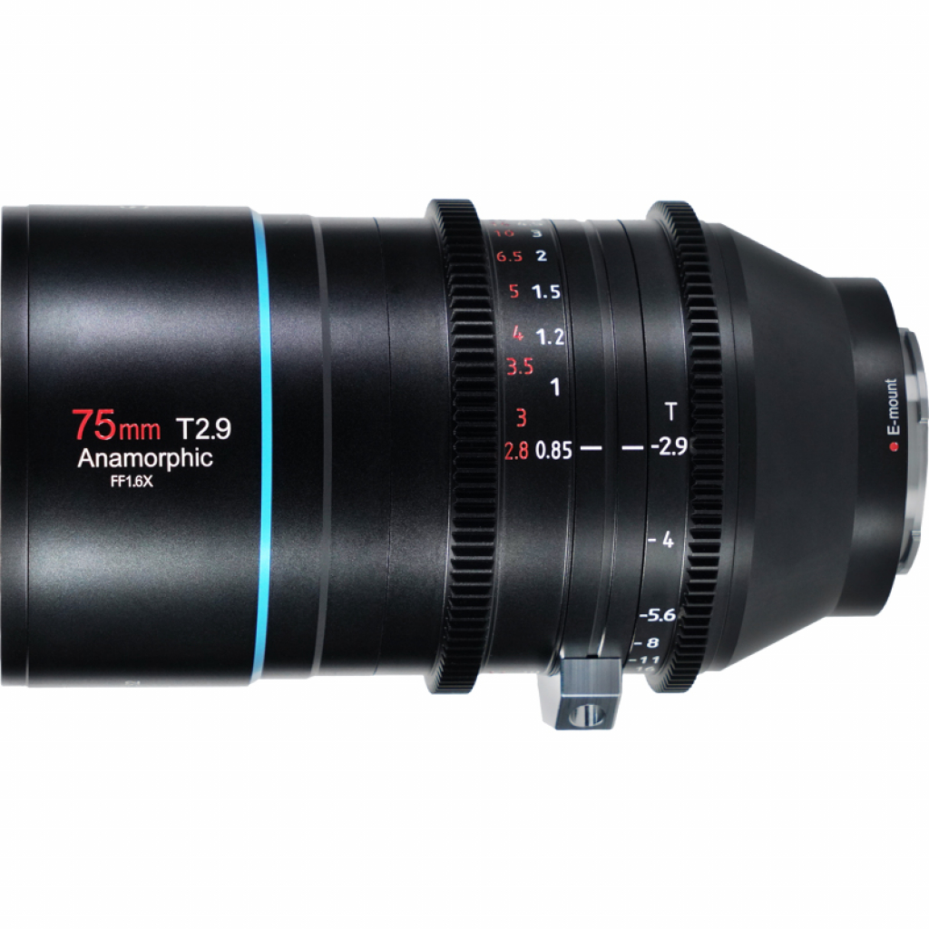 Sirui Anamorphic Lens 75 mm T2.9 Canon RF 1,6x