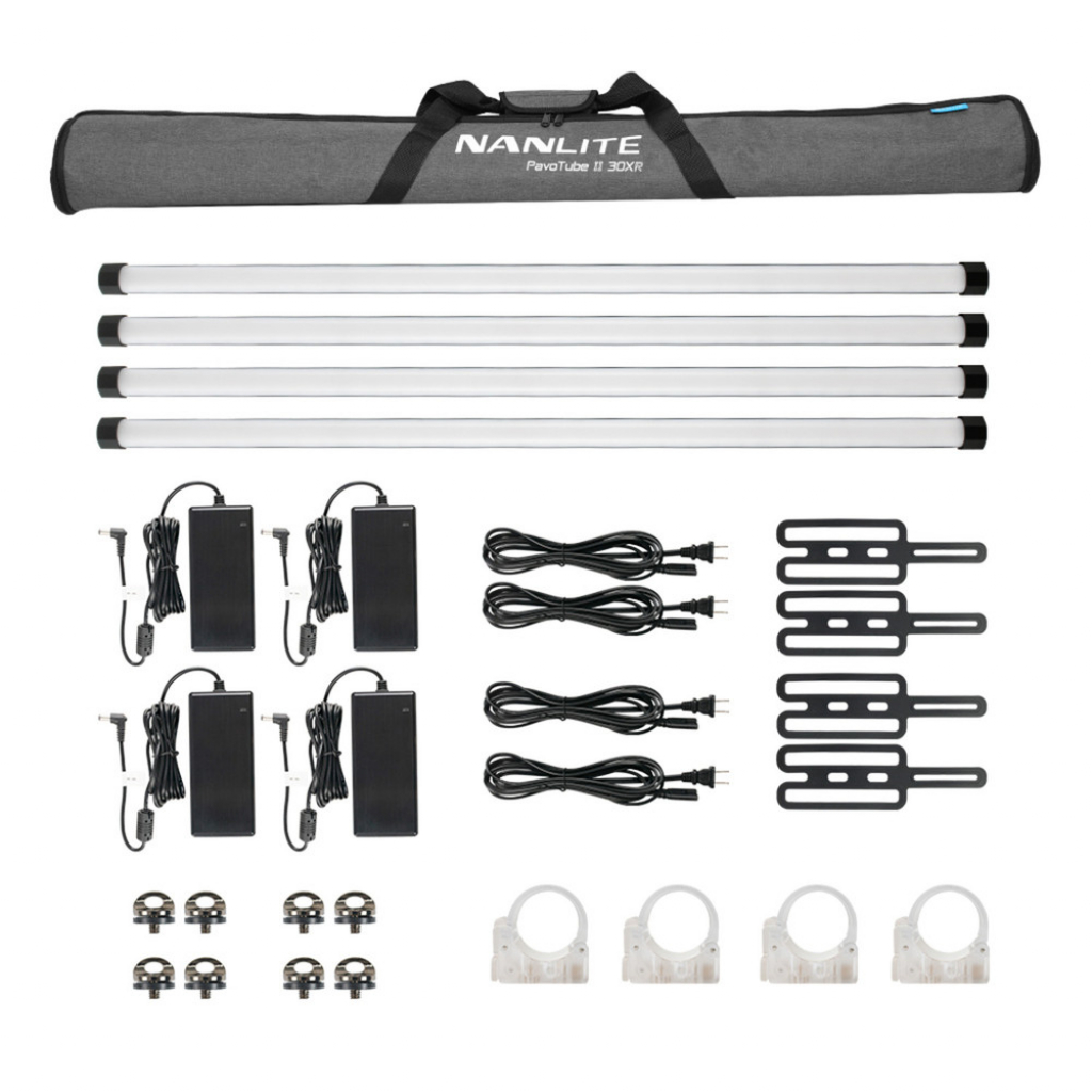 NANLITE Pavotube II 30XR 4KIT