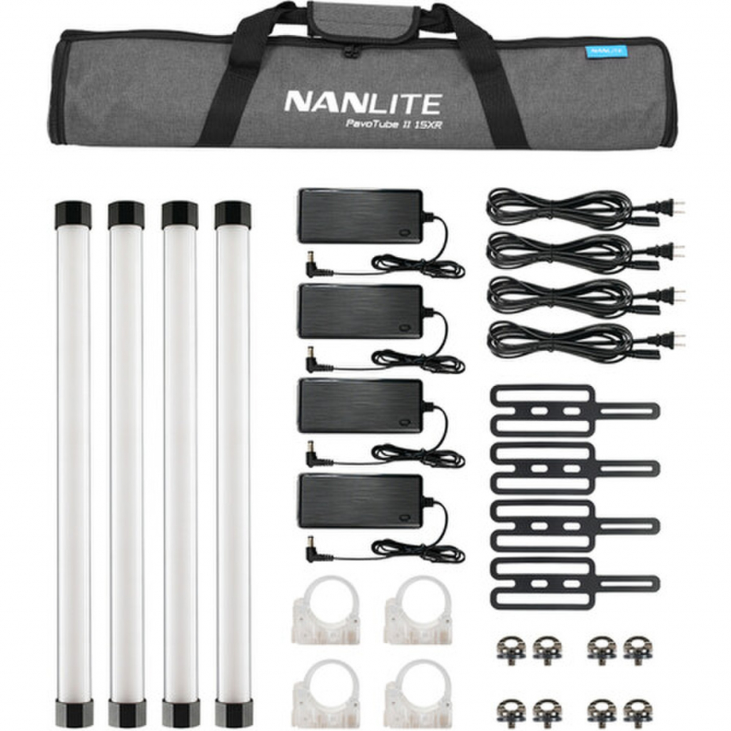 NANLITE Pavotube II 15XR 4KIT