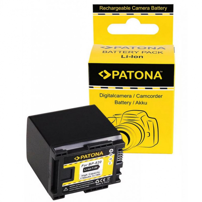 Patona Standard BP-820 zamiennik 13.2Wh do Canon (Legria/XA60/65/70/75) [1194]