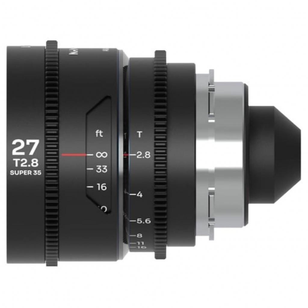 Venus Optics Laowa Nanomorph 27 mm T2.8 1.5X S35 Silver Arri PL/Canon EF