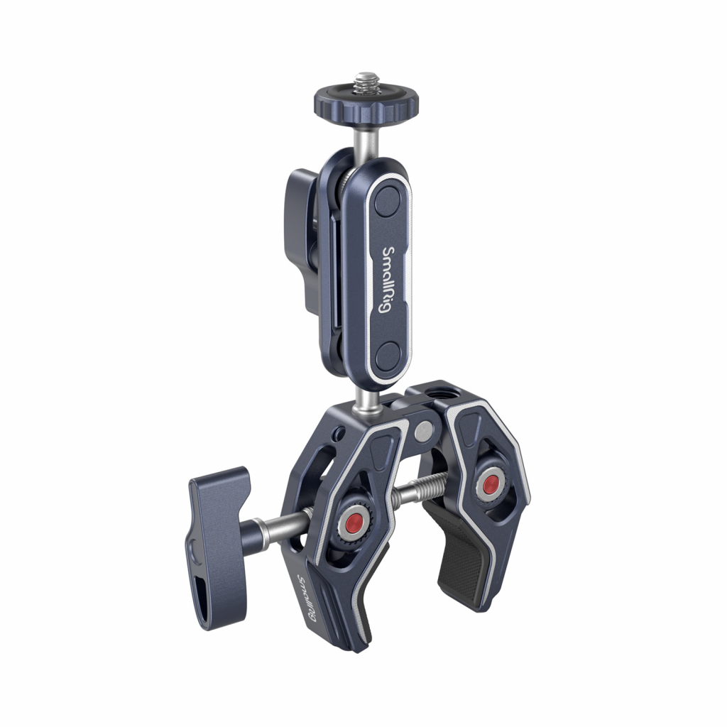 Smallrig zacisk Crab Shaped Clamp w/ Ballhead Magic Arm [3757B]