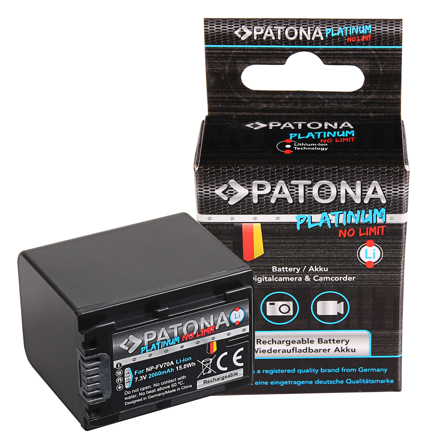 Patona Platinum do Sony NP-FV70