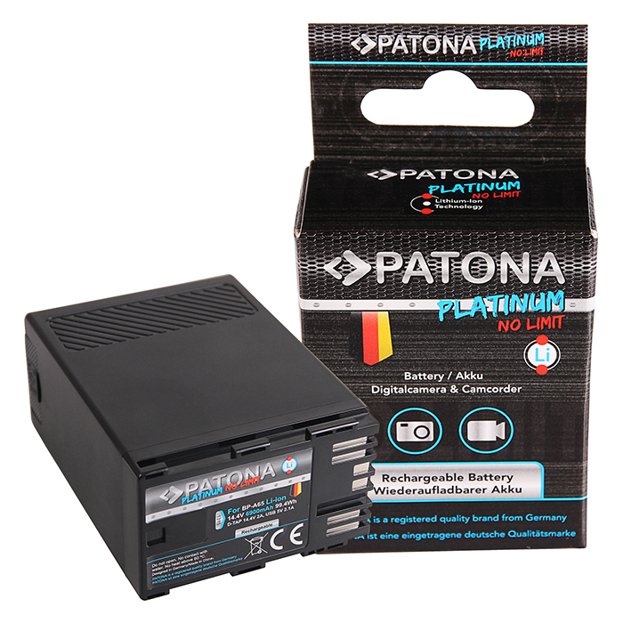 Patona Platinum BP-A65 99.4Wh do Canon (EOS C70 / 200 / 300 / 500 / XF605 / 705) [1315]