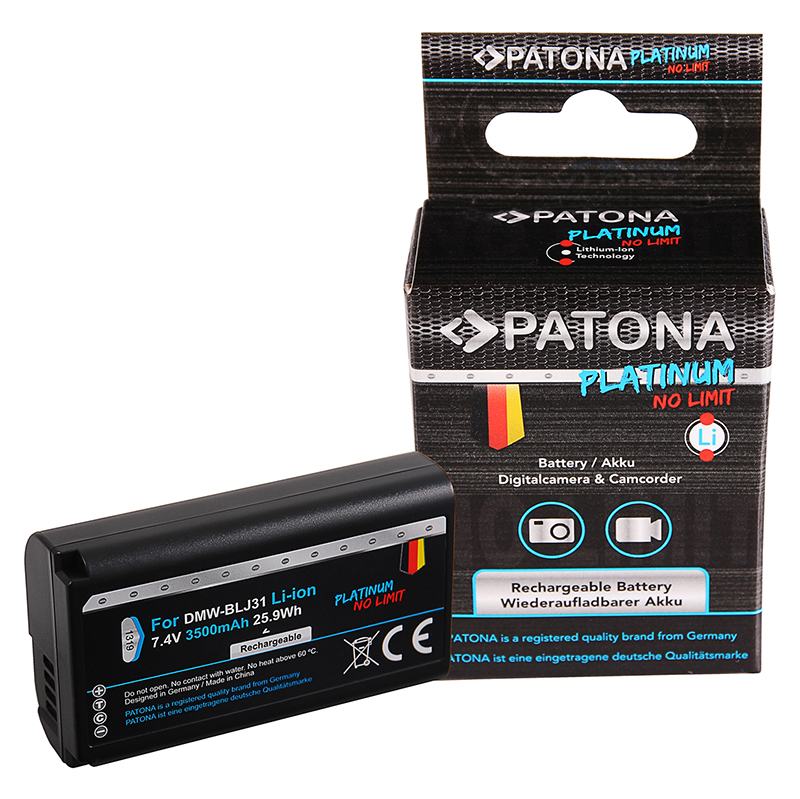 Patona Platinum do Panasonic DMW-BLJ31