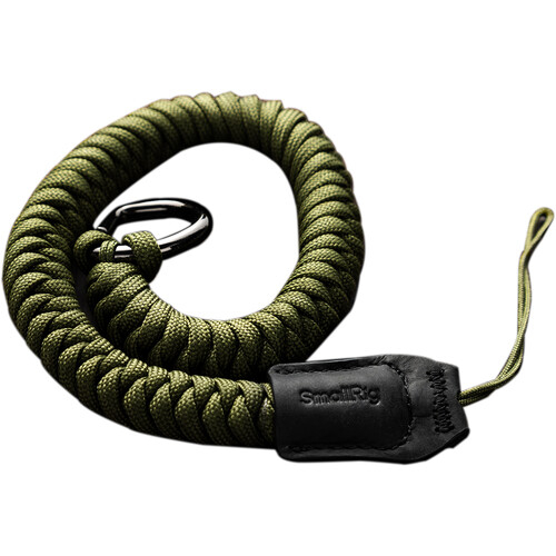 Smallrig Pasek do aparatu na nadgarstek pleciony (zielony)