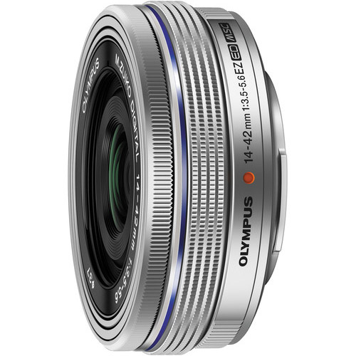 OM System M.Zuiko Digital 14-42 mm f/3.5-5.6 EZ elektroniczny zoom srebrny