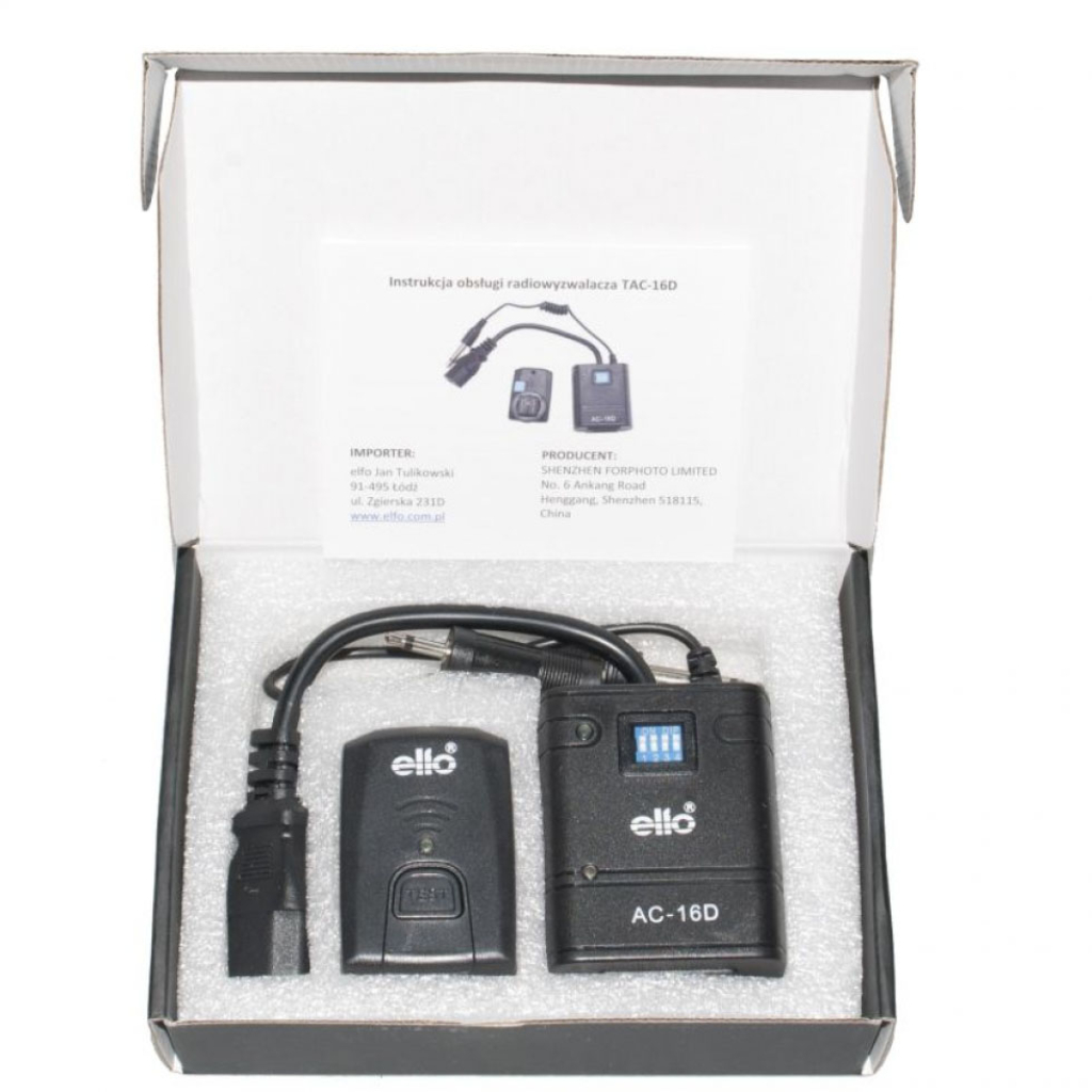 Elfo Radioflash TAC-16D komplet