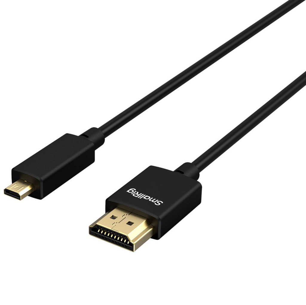 Smallrig Kabel Ultra-Slim 4K HDMI (D / A) (100cm)