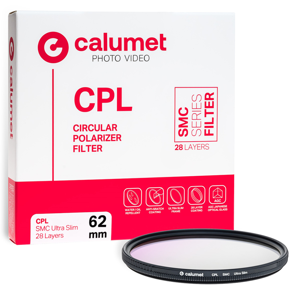 Calumet Filtr CPL SMC 62 mm Ultra Slim 28 warstw - Kup za 188,10 zł (taniej o 10 %) wpisując w koszyku kod: ORANGECALUMET10