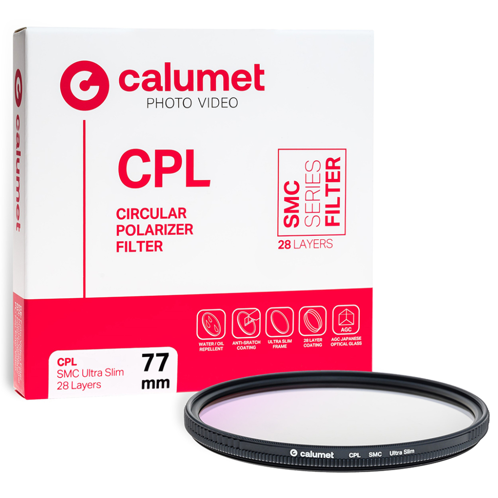 Calumet Filtr CPL SMC 77 mm Ultra Slim 28 warstw - Kup za 233,10 zł (taniej o 10 %) wpisując w koszyku kod: ORANGECALUMET10