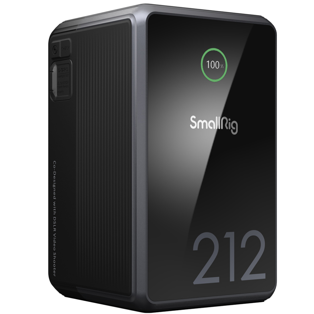 Smallrig VB212 V-Mount Battery Mini x Caleb Pike 14.8V, 2x D-TAP, 2x DC (OUT), 2x USB-C, USB-A (OUT) [4293]