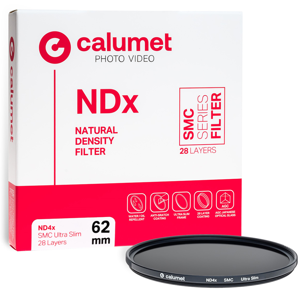 Calumet Filtr ND4x SMC 62 mm Ultra Slim 28 warstw - Kup za 138,60 zł (taniej o 10 %) wpisując w koszyku kod: ORANGECALUMET10