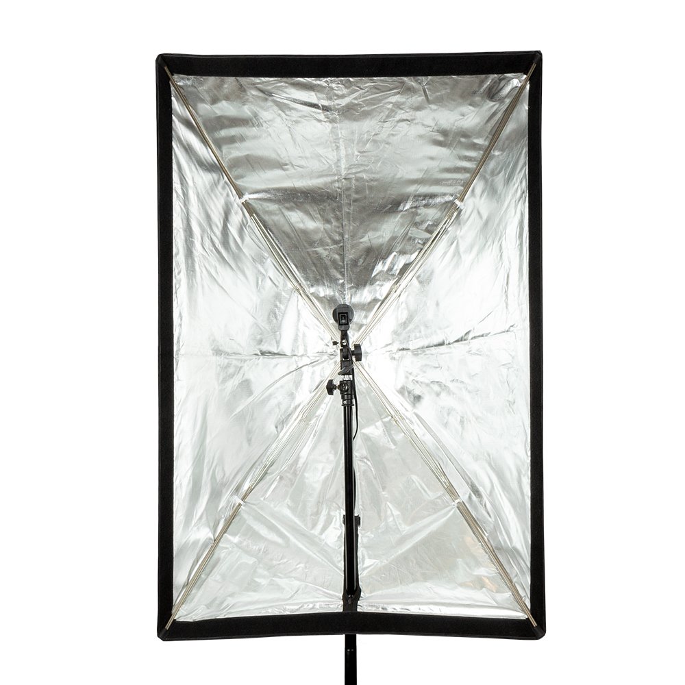 GlareOne Softbox Parasolkowy 80x120 z dyfuzorem i gridem