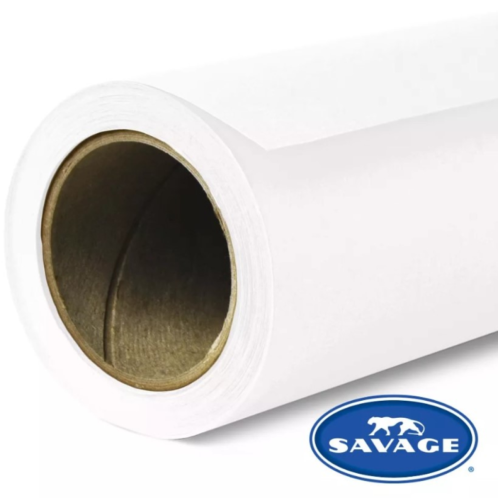 Savage Widetone kartonowe 2.72x25 m - 01 Super White
