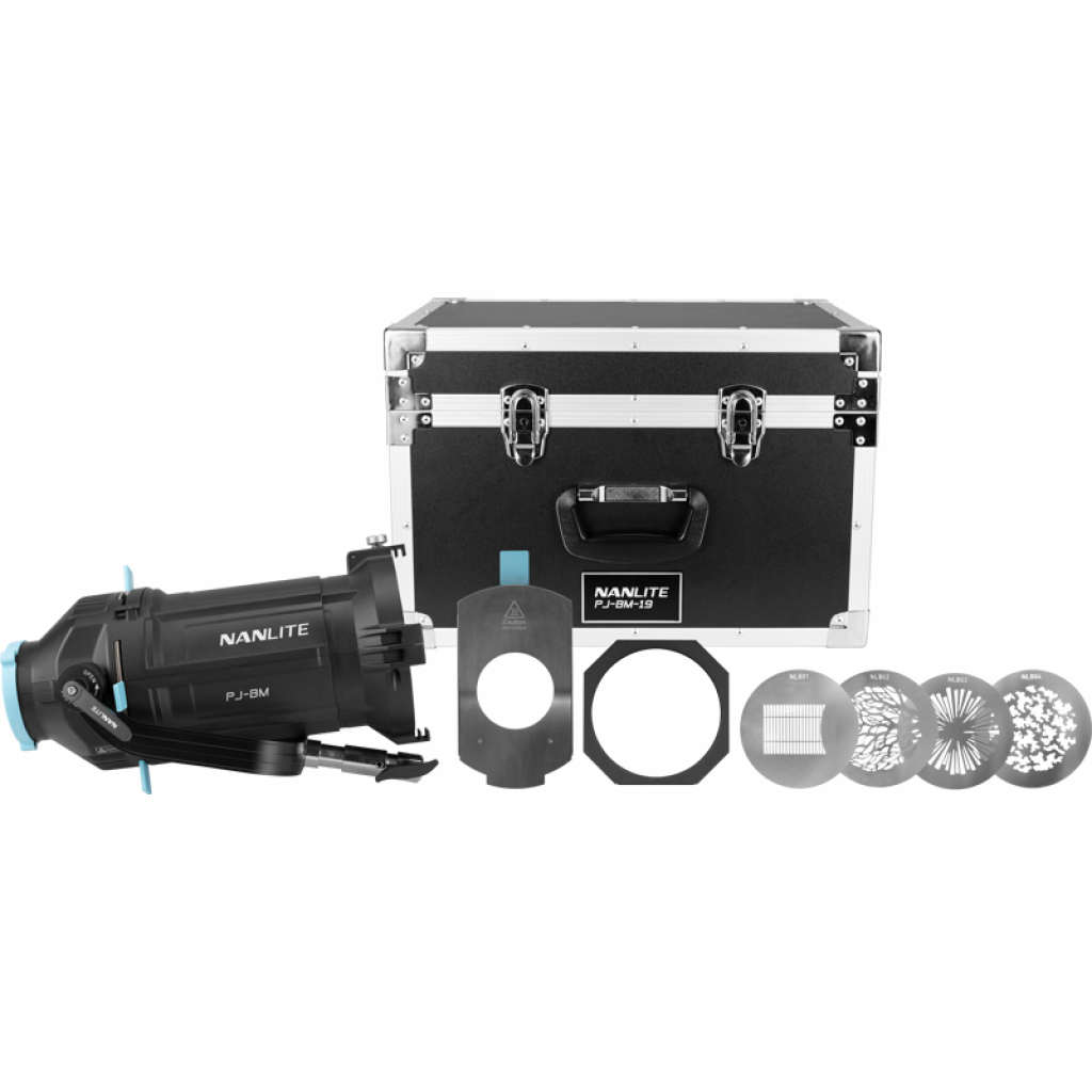 NANLITE PJ-BM-19 Projector Mount Bowens z soczewką 19 stopni do serii Forza 200/300/500 oraz FS-150/200/300/FC-300/500