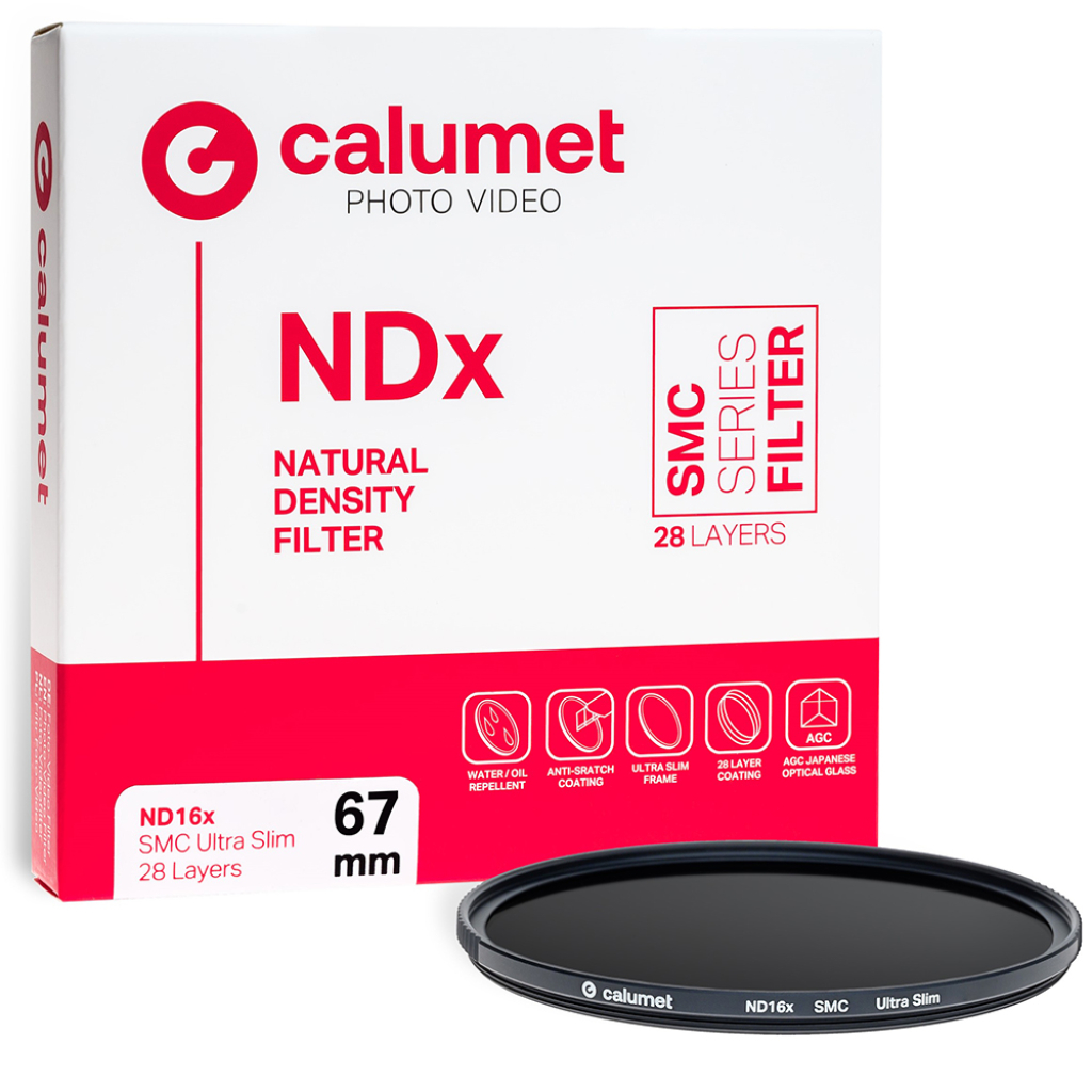 Calumet Filtr ND16x SMC 67 mm Ultra Slim 28 warstw - Kup za 147,60 zł (taniej o 10 %) wpisując w koszyku kod: ORANGECALUMET10
