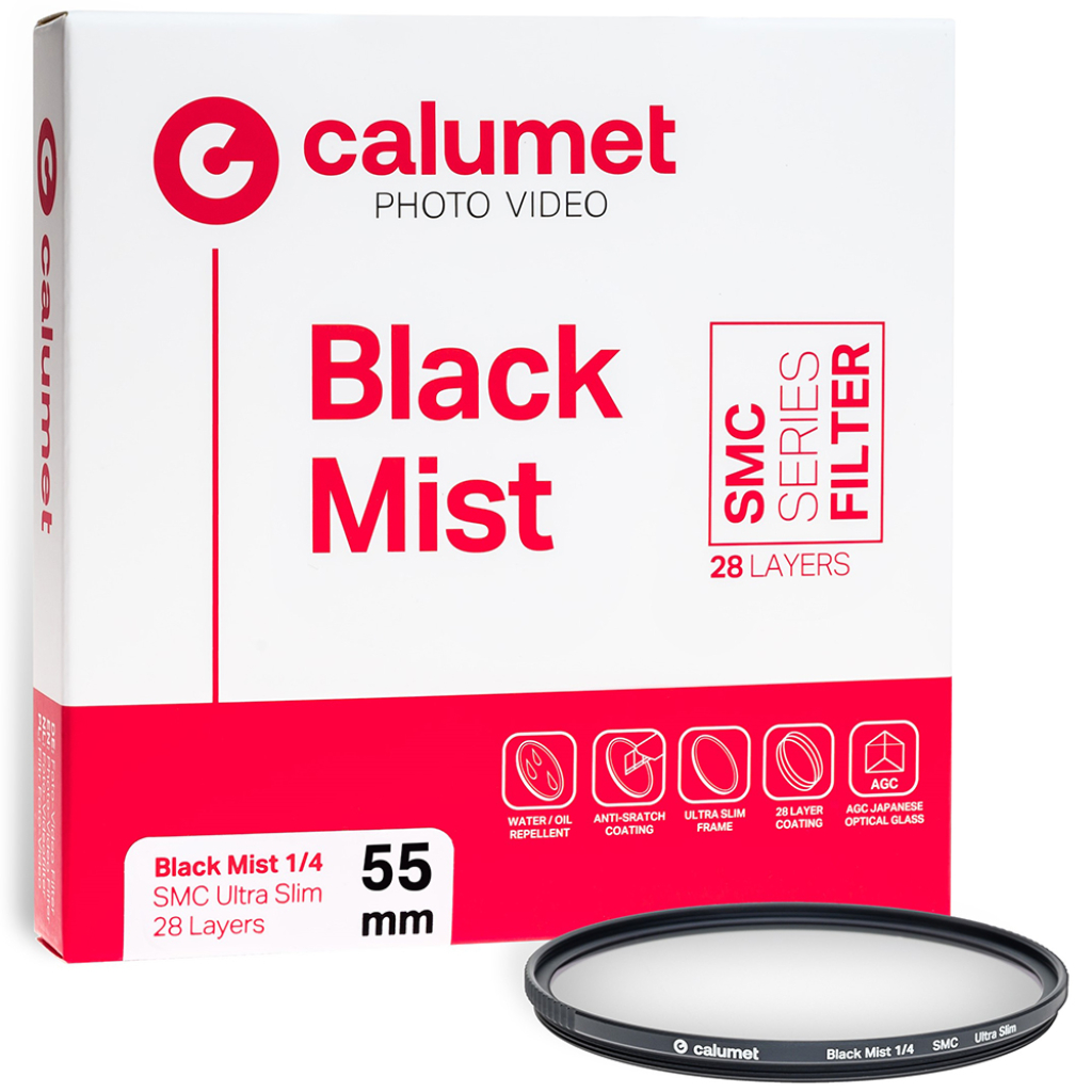 Calumet Filtr Black Mist 1/4 SMC 55 mm Ultra Slim 28 warstw - Kup za 143,10 zł (taniej o 10 %) wpisując w koszyku kod: ORANGECALUMET10