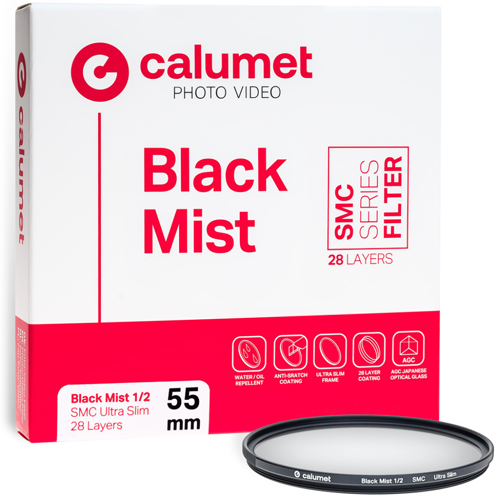 Calumet Filtr Black Mist 1/2 SMC 55 mm Ultra Slim 28 warstw - Kup za 143,10 zł (taniej o 10 %) wpisując w koszyku kod: ORANGECALUMET10
