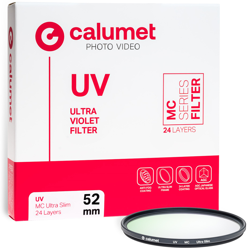 Calumet Filtr UV MC 52 mm Ultra Slim 24 warstw - Kup za 57,60 zł (taniej o 10 %) wpisując w koszyku kod: ORANGECALUMET10