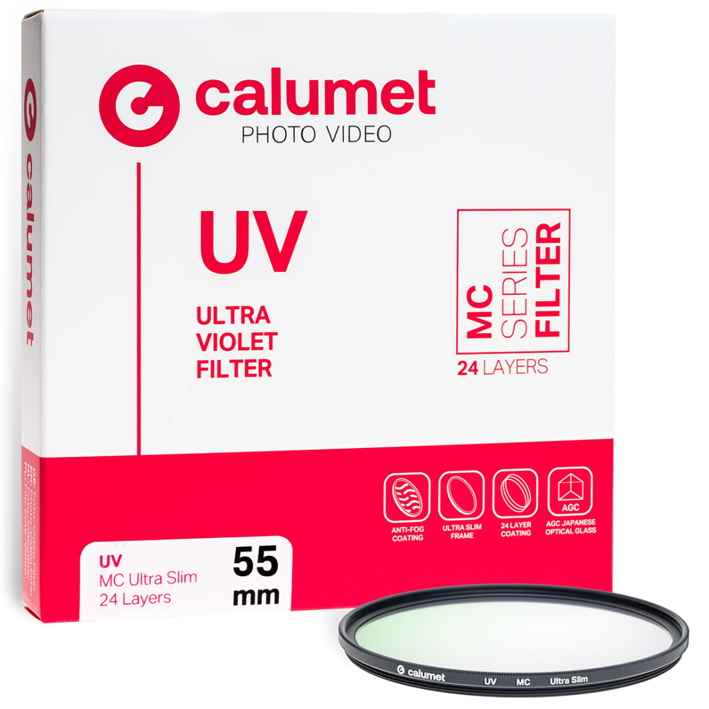 Calumet Filtr UV MC 55 mm Ultra Slim 24 warstw - Kup za 62,10 zł (taniej o 10 %) wpisując w koszyku kod: ORANGECALUMET10