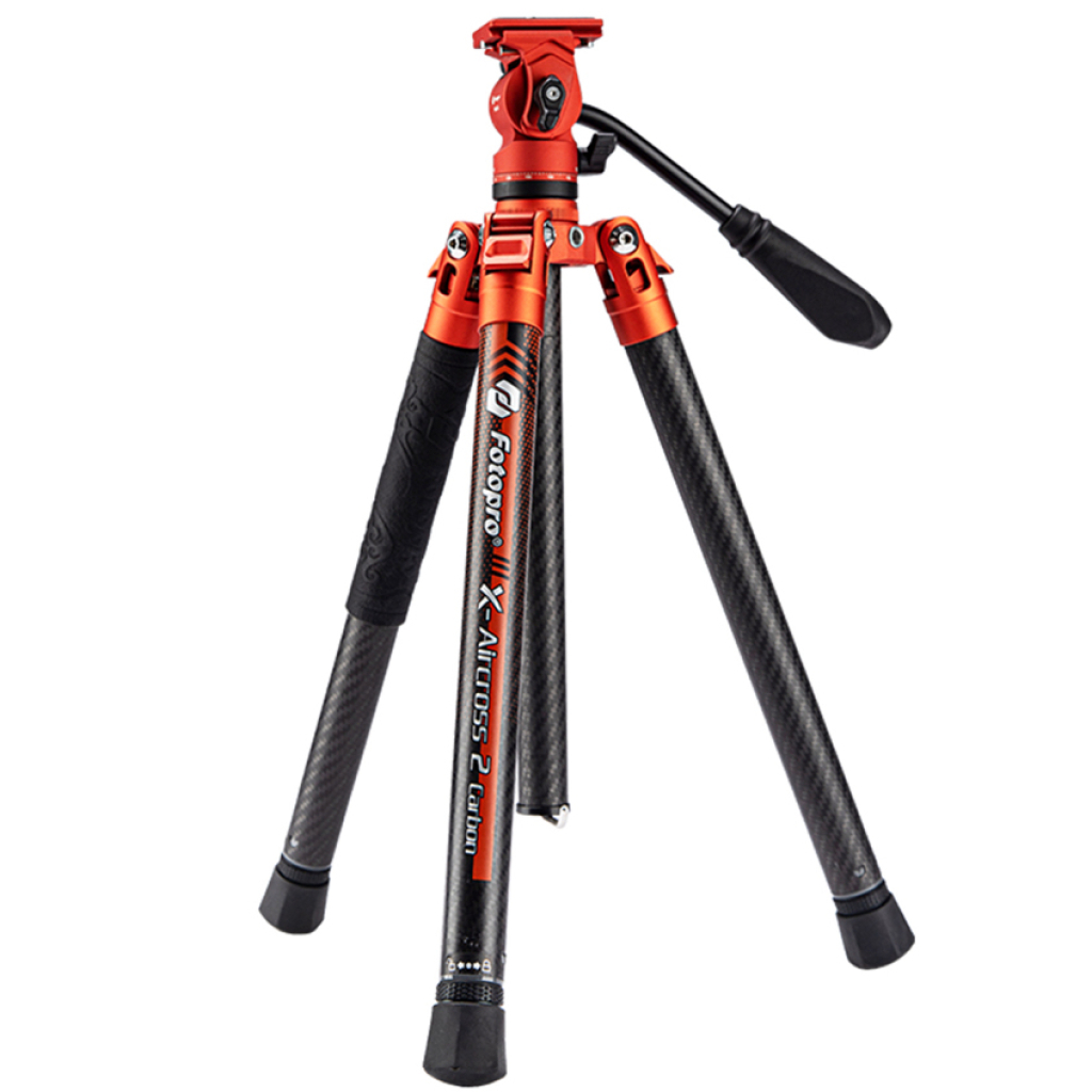 Fotopro Video X-aircross 2 Carbon Orange