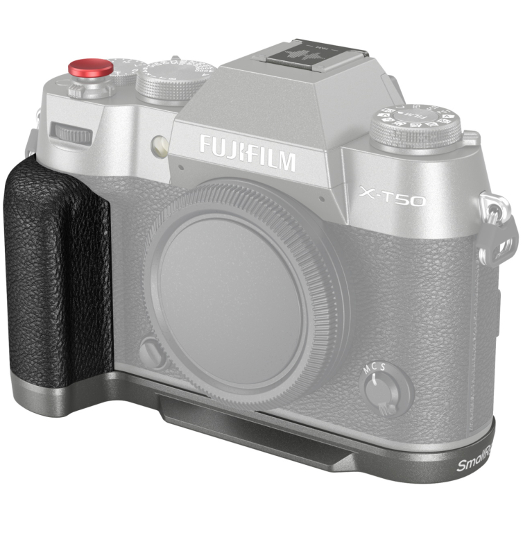 Smallrig Silicone L-Shape Grip do FUJIFILM X-T50 Charcoal Silver
