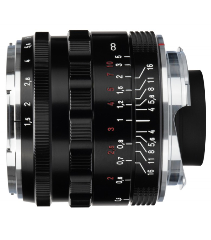 Voigtlander Nokton II Vintage Line 28 mm f/1.5 do Leica M czarny