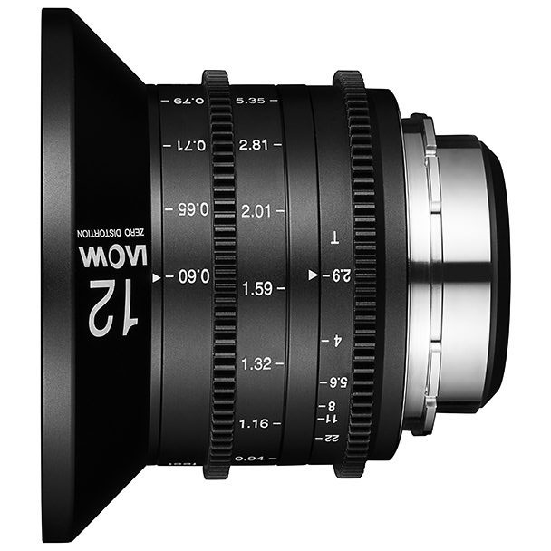 Venus Optics Laowa 12 mm T2,9 Zero-D Cine do Sony E