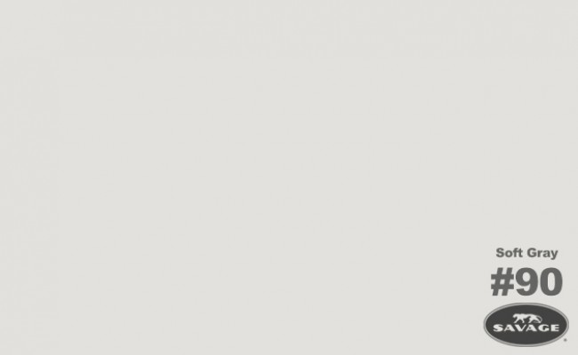 Savage Widetone kartonowe 1.36x11 m - 90 Soft Gray