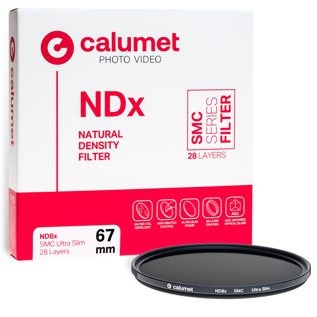 Calumet Filtr ND8x SMC 67 mm Ultra Slim 28 warstw - Kup za 147,60 zł (taniej o 10 %) wpisując w koszyku kod: ORANGECALUMET10