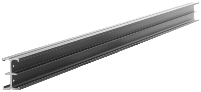 Elfo Szyna aluminiowa czarna 1m