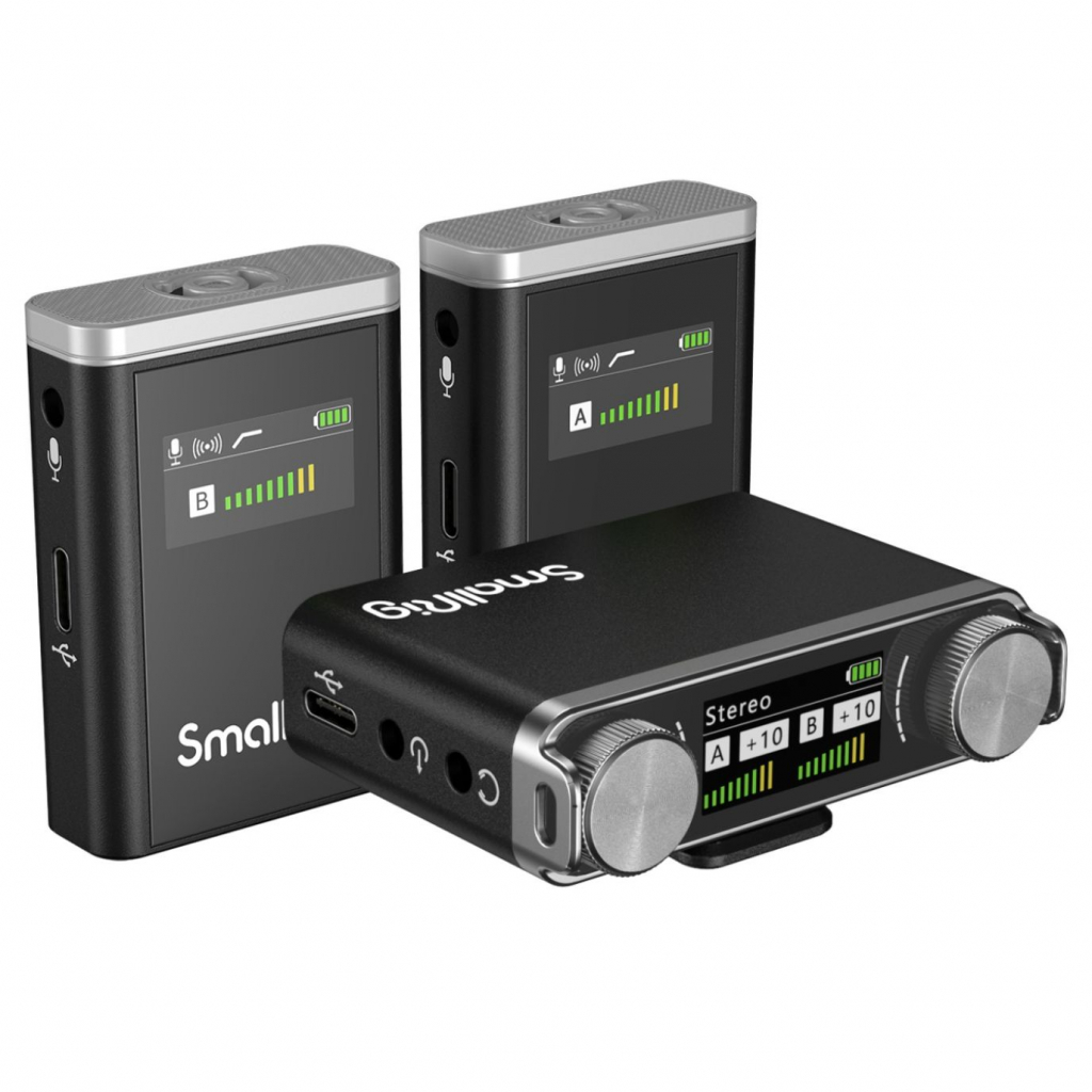 Smallrig Mikrofon bezprzewodowy W60 (2TX i RX) [3487]