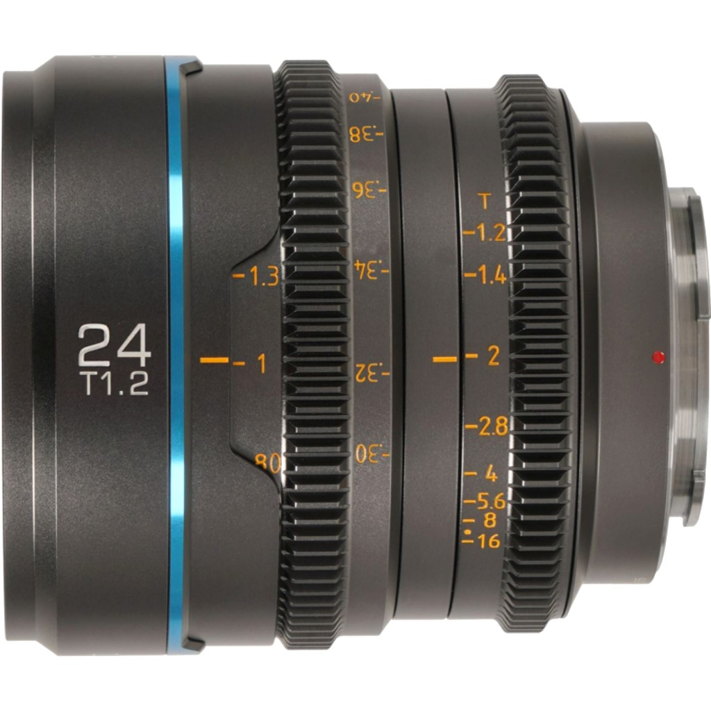 Sirui Obiektyw Nightwalker S35 24mm T1.2 E-Mount Metal Grey