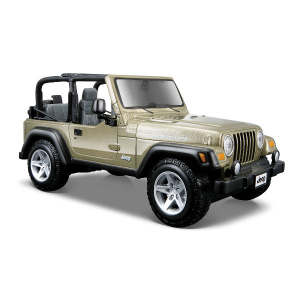 Model metalowy Jeep Wrangler Rubicon - zabawka
